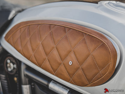 LUIMOTO Diamond Edition Tank Side Panel Covers (pair) for the DUCATI SCRAMBLER (2015+)