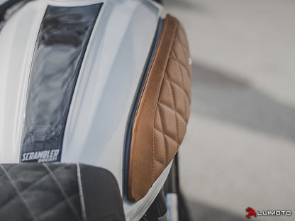 LUIMOTO Diamond Edition Tank Side Panel Covers (pair) for the DUCATI SCRAMBLER (2015+)