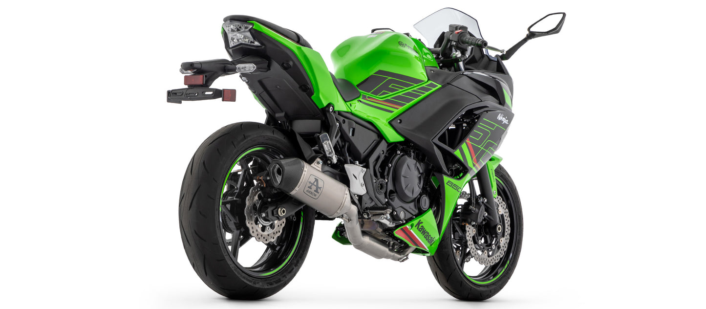 Arrow Exhaust for the Kawasaki Ninja 650 / Z650 2024