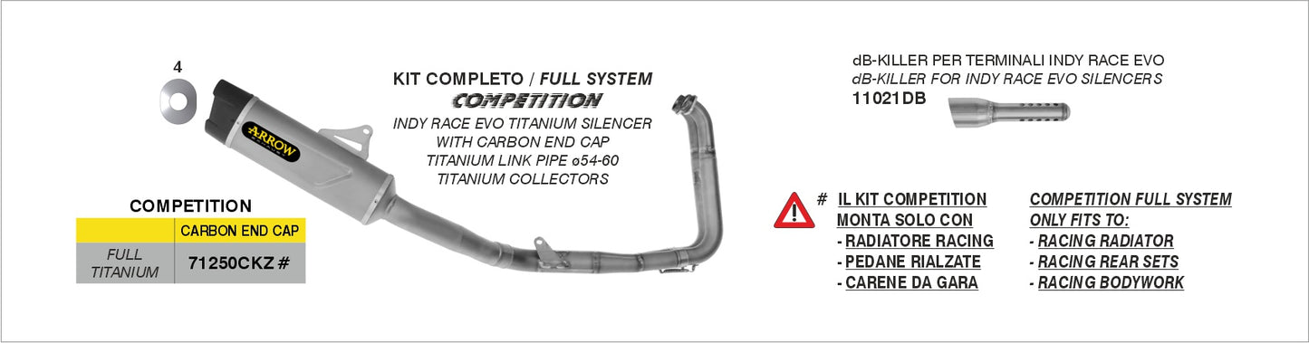 Arrow Exhaust for the Suzuki GSX-8S / GSX-8R (2024+)