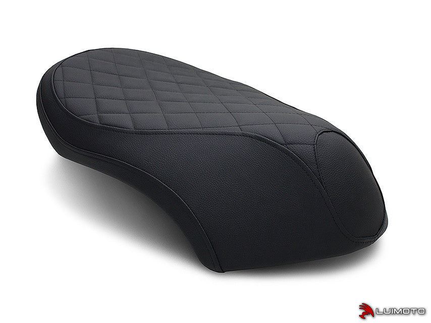 LUIMOTO (Cenno) Rider Seat Covers for the HONDA NCH50 Metropolitan / Jazz / Scoopy / Crea Scoopy (2016+)