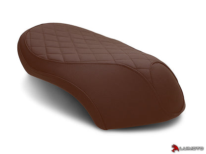 LUIMOTO (Cenno) Rider Seat Covers for the HONDA NCH50 Metropolitan / Jazz / Scoopy / Crea Scoopy (2016+)