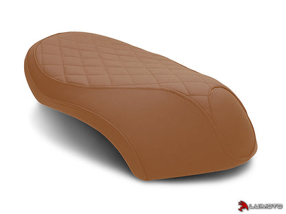 LUIMOTO (Cenno) Rider Seat Covers for the HONDA NCH50 Metropolitan / Jazz / Scoopy / Crea Scoopy (2016+)