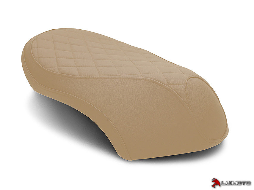 LUIMOTO (Cenno) Rider Seat Covers for the HONDA NCH50 Metropolitan / Jazz / Scoopy / Crea Scoopy (2016+)