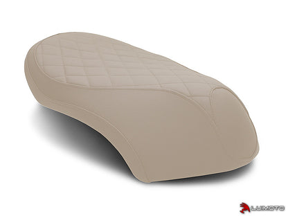 LUIMOTO (Cenno) Rider Seat Covers for the HONDA NCH50 Metropolitan / Jazz / Scoopy / Crea Scoopy (2016+)