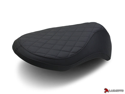 LUIMOTO (Cenno) Rider Seat Covers for the HONDA NCH50 Metropolitan / Jazz / Scoopy / Crea Scoopy (2016+)
