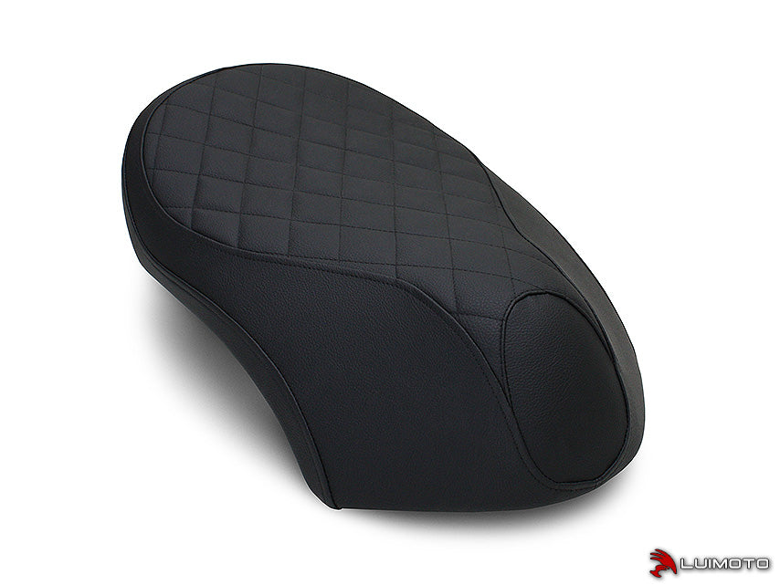 LUIMOTO (Cenno) Rider Seat Covers for the HONDA NCH50 Metropolitan / Jazz / Scoopy / Crea Scoopy (2016+)
