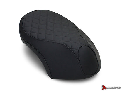 LUIMOTO (Cenno) Rider Seat Covers for the HONDA NCH50 Metropolitan / Jazz / Scoopy / Crea Scoopy (2016+)