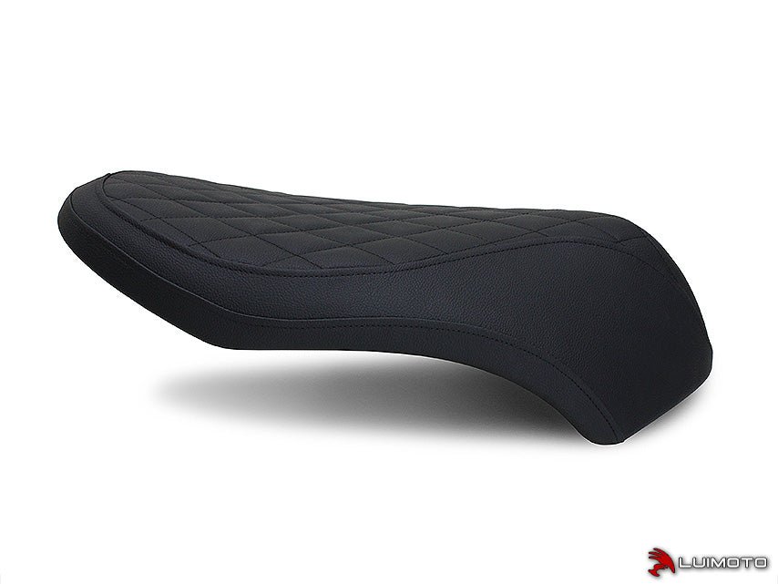 LUIMOTO (Cenno) Rider Seat Covers for the HONDA NCH50 Metropolitan / Jazz / Scoopy / Crea Scoopy (2016+)