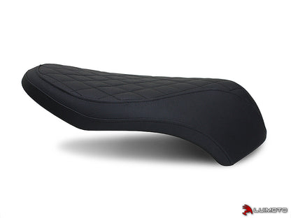 LUIMOTO (Cenno) Rider Seat Covers for the HONDA NCH50 Metropolitan / Jazz / Scoopy / Crea Scoopy (2016+)