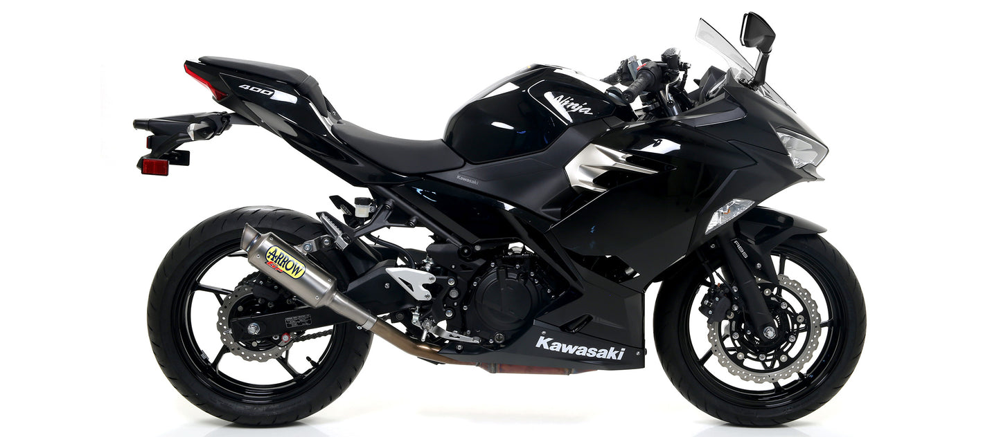 Arrow Exhaust for the Kawasaki Ninja 400 2018/2021