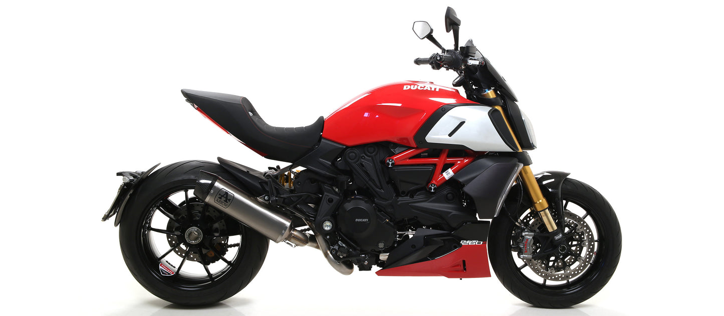 Arrow Exhausts for the Ducati DIAVEL 1260 / S (19-21) (euro4)
