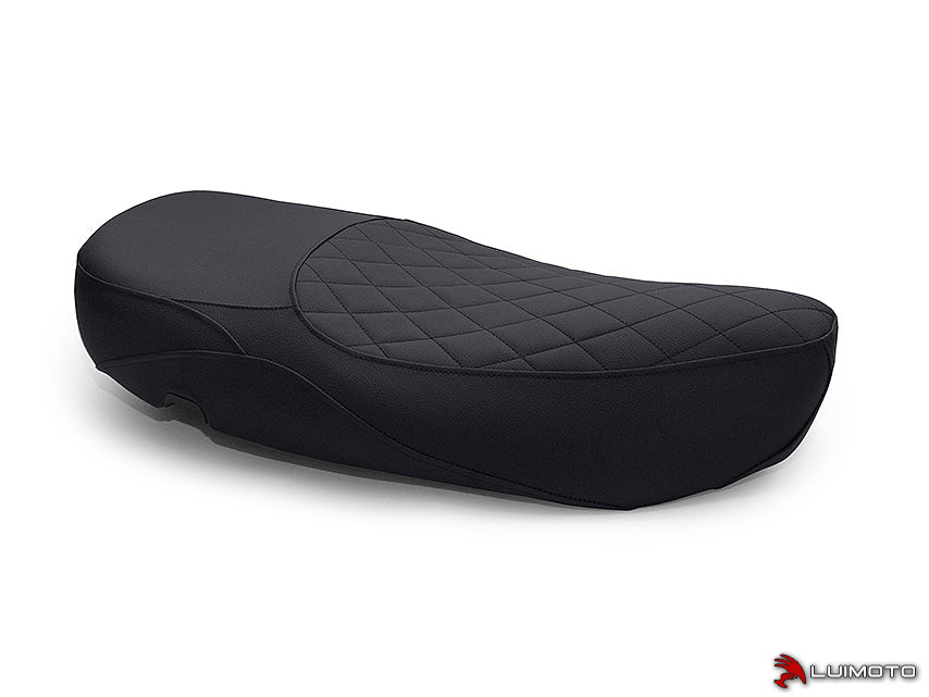 LUIMOTO (Cenno) Rider Seat Covers for the Vespa LX 50 / 150 (06-18)