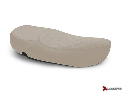 LUIMOTO (Cenno) Rider Seat Covers for the Vespa LX 50 / 150 (06-18)
