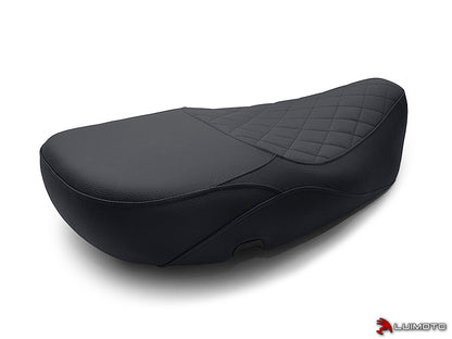 LUIMOTO (Cenno) Rider Seat Covers for the Vespa LX 50 / 150 (06-18)
