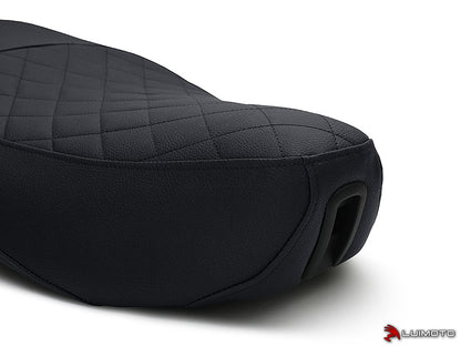 LUIMOTO (Cenno) Rider Seat Covers for the Vespa LX 50 / 150 (06-18)
