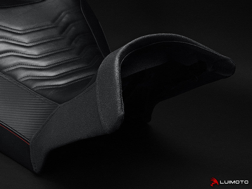 LUIMOTO TEAM ITALIA Rider Seat Cover for the 2016+ DUCATI MULTISTRADA 1200/1260 ENDURO