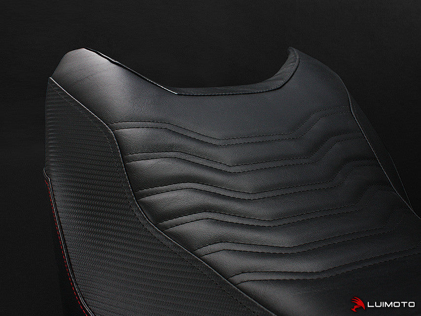 LUIMOTO TEAM ITALIA Rider Seat Cover for the 2016+ DUCATI MULTISTRADA 1200/1260 ENDURO