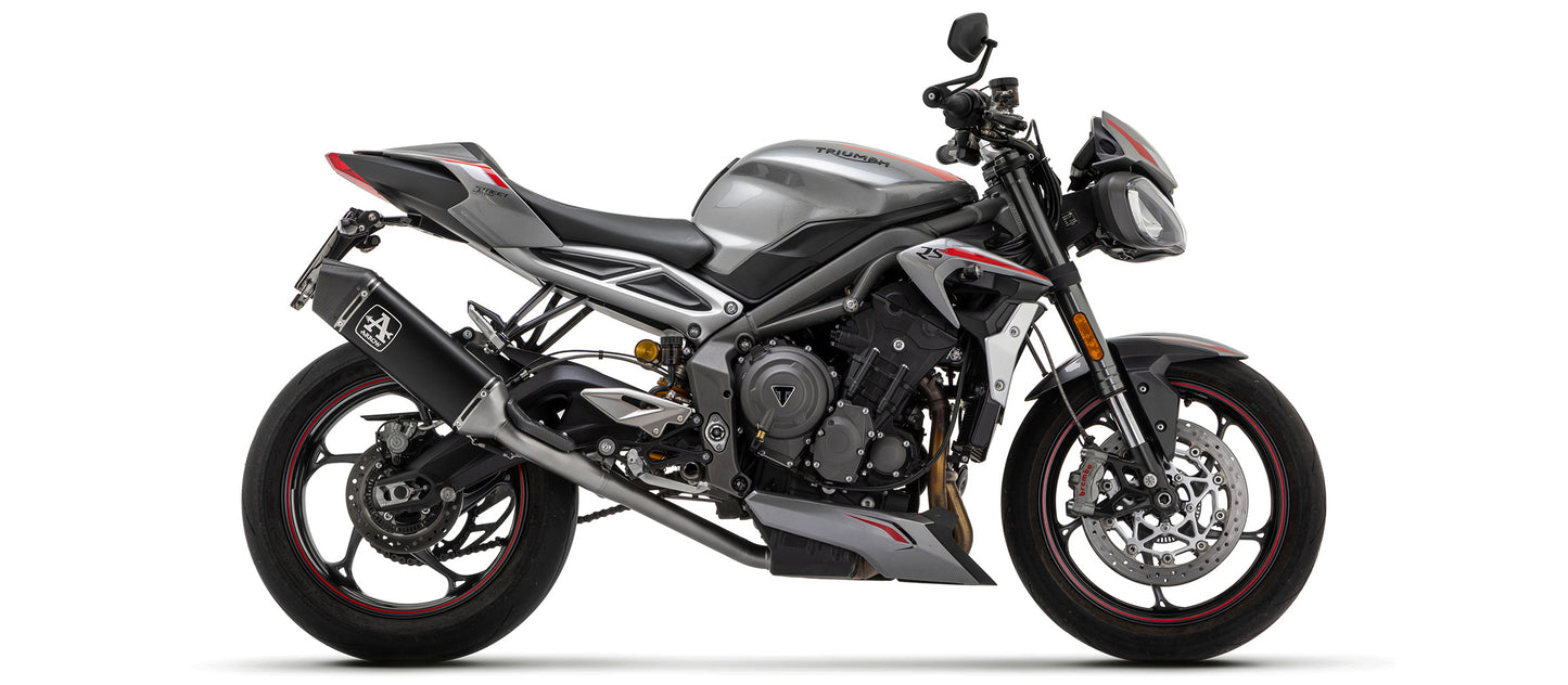 Arrow Exhaust for the Triumph Street Triple 765 2020-2022