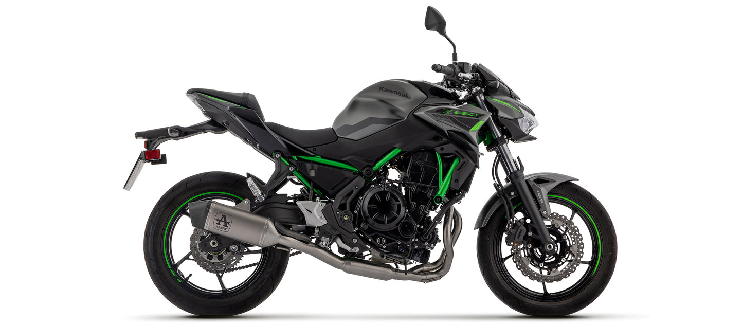 Arrow Exhaust for the Kawasaki Ninja 650 / Z650 2024