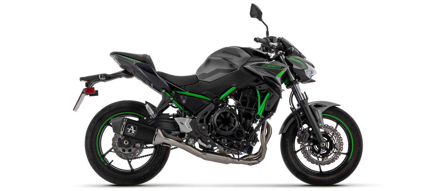 Arrow Exhaust for the Kawasaki Ninja 650 / Z650 2024