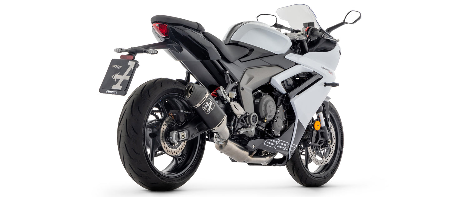 Arrow Exhaust for the Triumph Daytona 660 2024