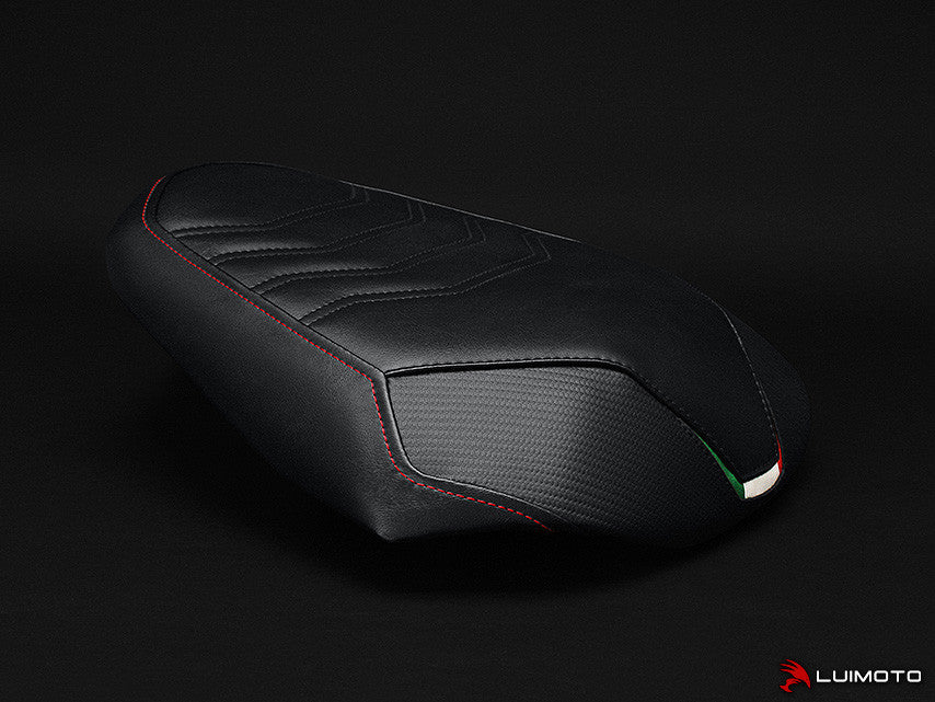 LUIMOTO TEAM ITALIA Passenger Seat Cover for the 2016+ DUCATI MULTISTRADA 1200/1260 ENDURO