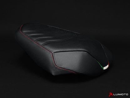 LUIMOTO TEAM ITALIA Passenger Seat Cover for the 2016+ DUCATI MULTISTRADA 1200/1260 ENDURO