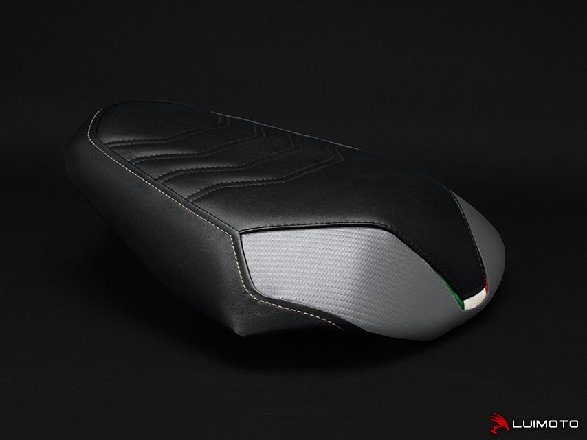 LUIMOTO TEAM ITALIA Passenger Seat Cover for the 2016+ DUCATI MULTISTRADA 1200/1260 ENDURO