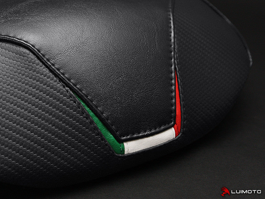 LUIMOTO TEAM ITALIA Passenger Seat Cover for the 2016+ DUCATI MULTISTRADA 1200/1260 ENDURO