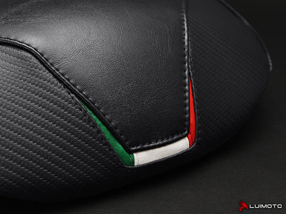 LUIMOTO TEAM ITALIA Passenger Seat Cover for the 2016+ DUCATI MULTISTRADA 1200/1260 ENDURO