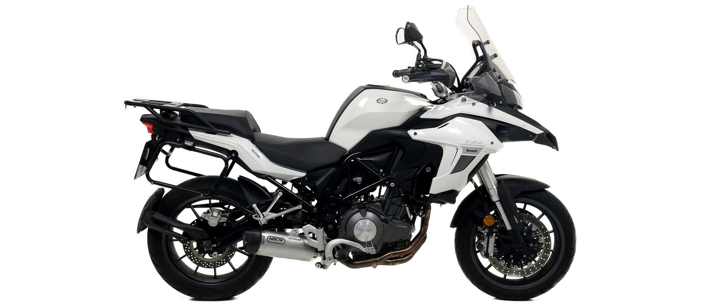 Arrow Exhaust for the Benelli TRK 502 2017-2020