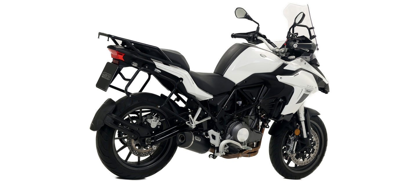 Arrow Exhaust for the Benelli TRK 502 2017-2020