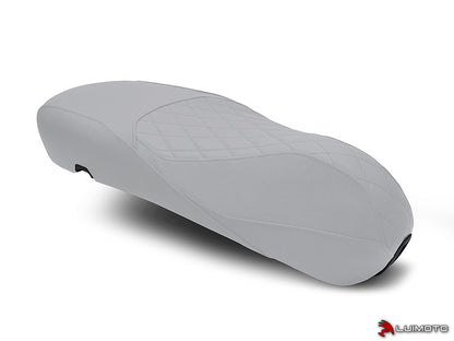 LUIMOTO (Cenno) Rider Seat Covers for the Vespa Electtrica / Primavera / Sprint / 50 / 125 / 150 (2014+)
