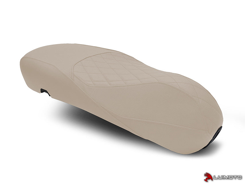 LUIMOTO (Cenno) Rider Seat Covers for the Vespa Electtrica / Primavera / Sprint / 50 / 125 / 150 (2014+)