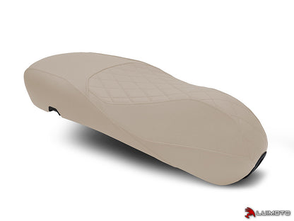 LUIMOTO (Cenno) Rider Seat Covers for the Vespa Electtrica / Primavera / Sprint / 50 / 125 / 150 (2014+)