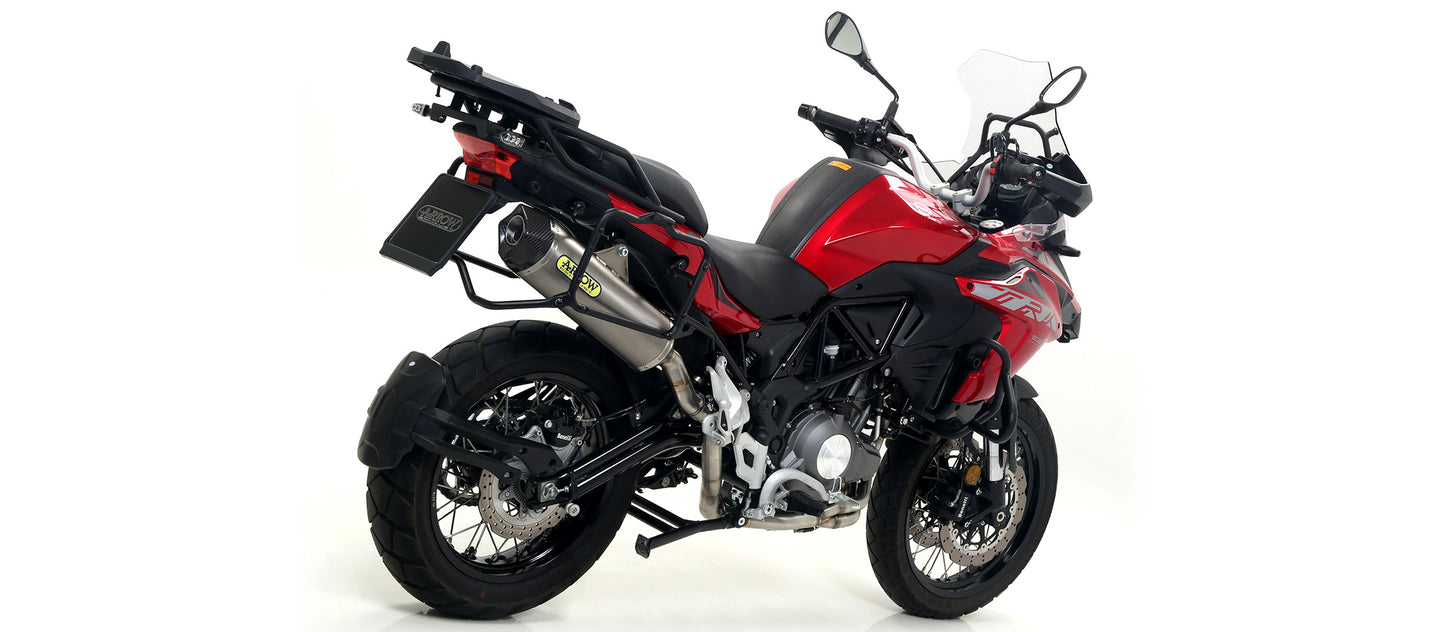 Arrow Exhaust for the Benelli TRK 502X 2018-2020