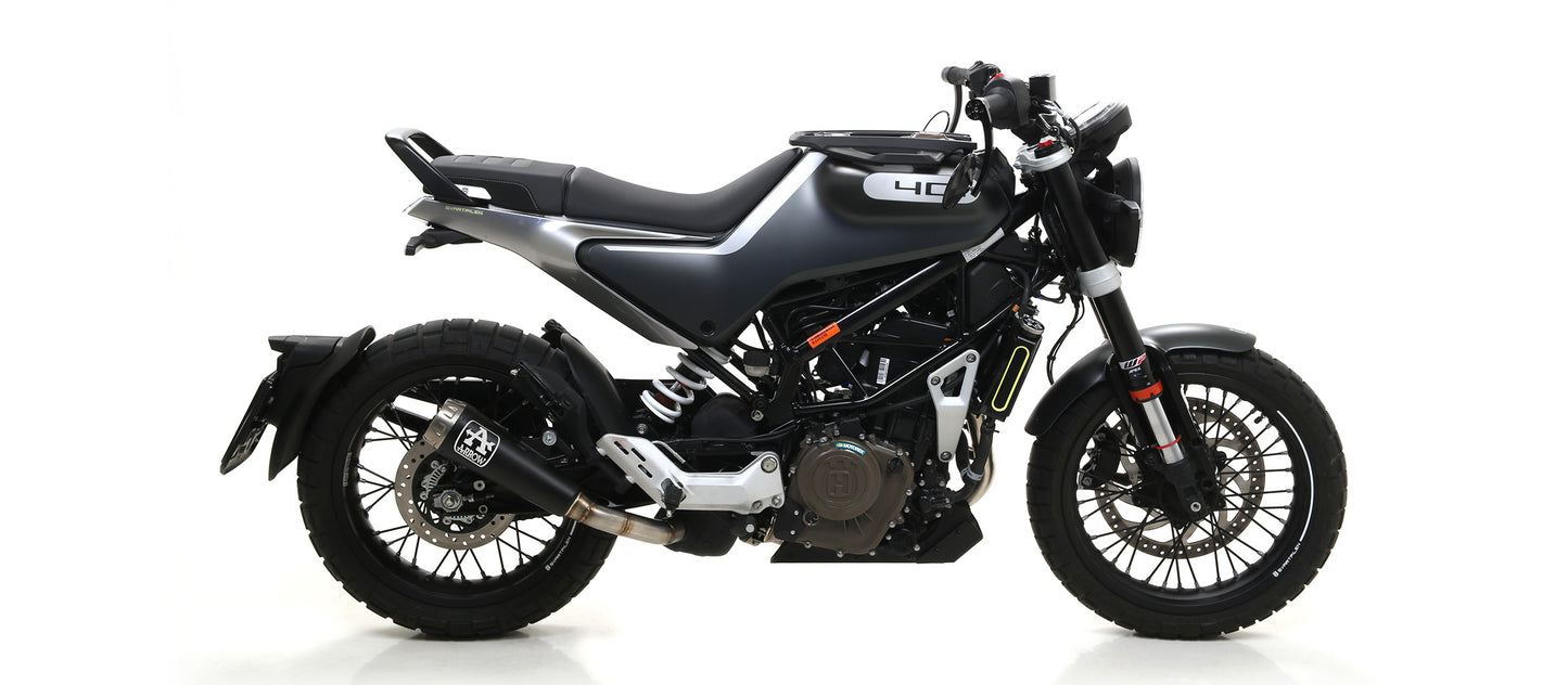 Arrow Exhaust for the Husqvarna Svartpilen / Vitpilen 401 2020-2022