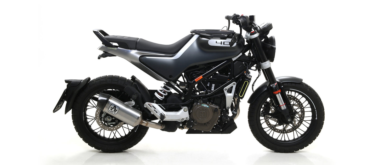 Arrow Exhaust for the Husqvarna Svartpilen / Vitpilen 401 2020-2022