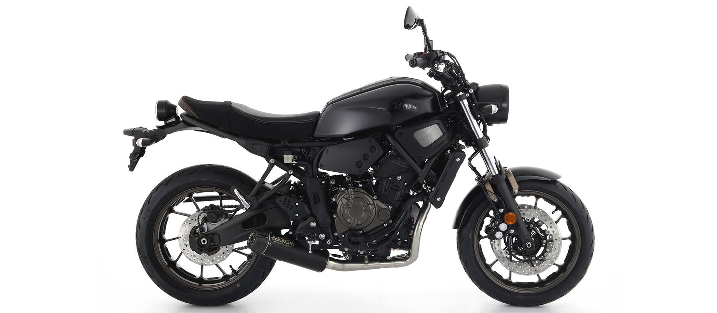 Arrow Exhaust for the Yamaha XSR 700 2021