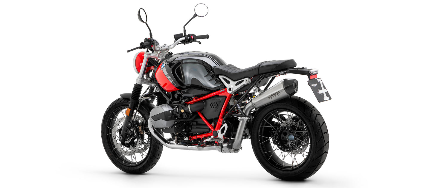 Arrow Exhaust for the BMW R Nine T Scrambler 2021-2022