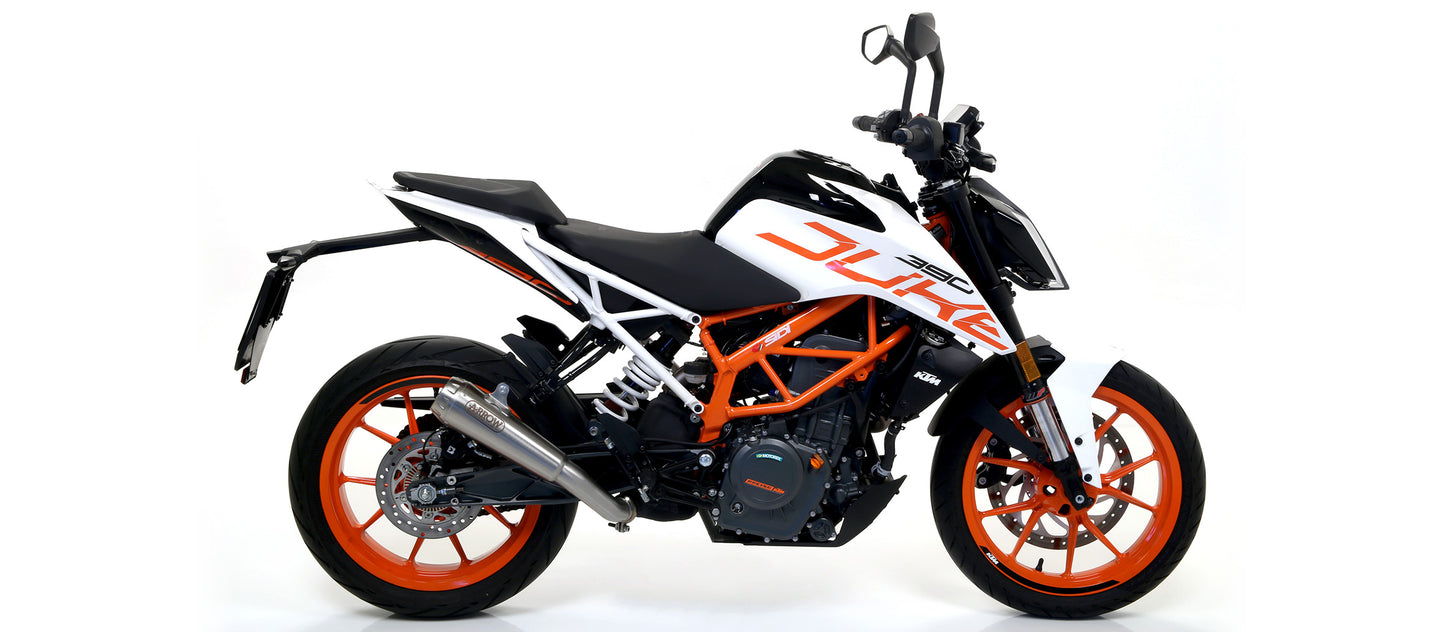 Arrow Exhausts for the KTM DUKE 390 2017/2018