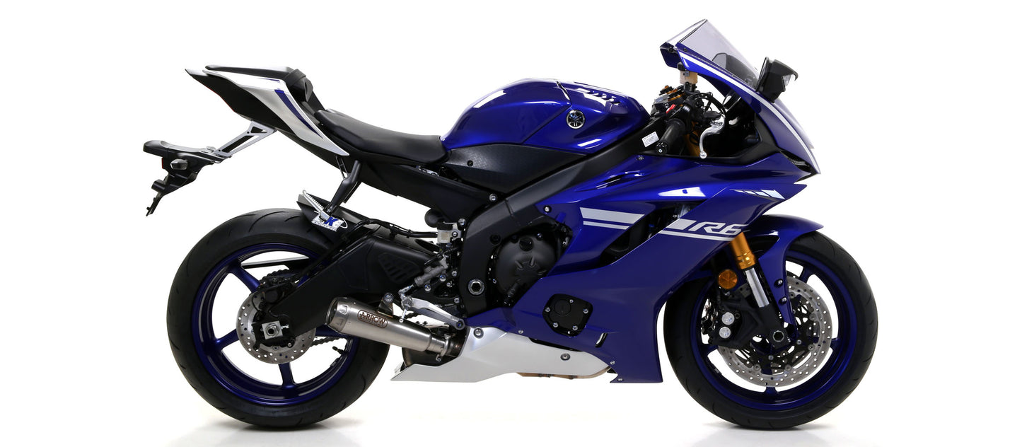 Arrow Exhaust for the Yamaha YZF-R6 2017-2024