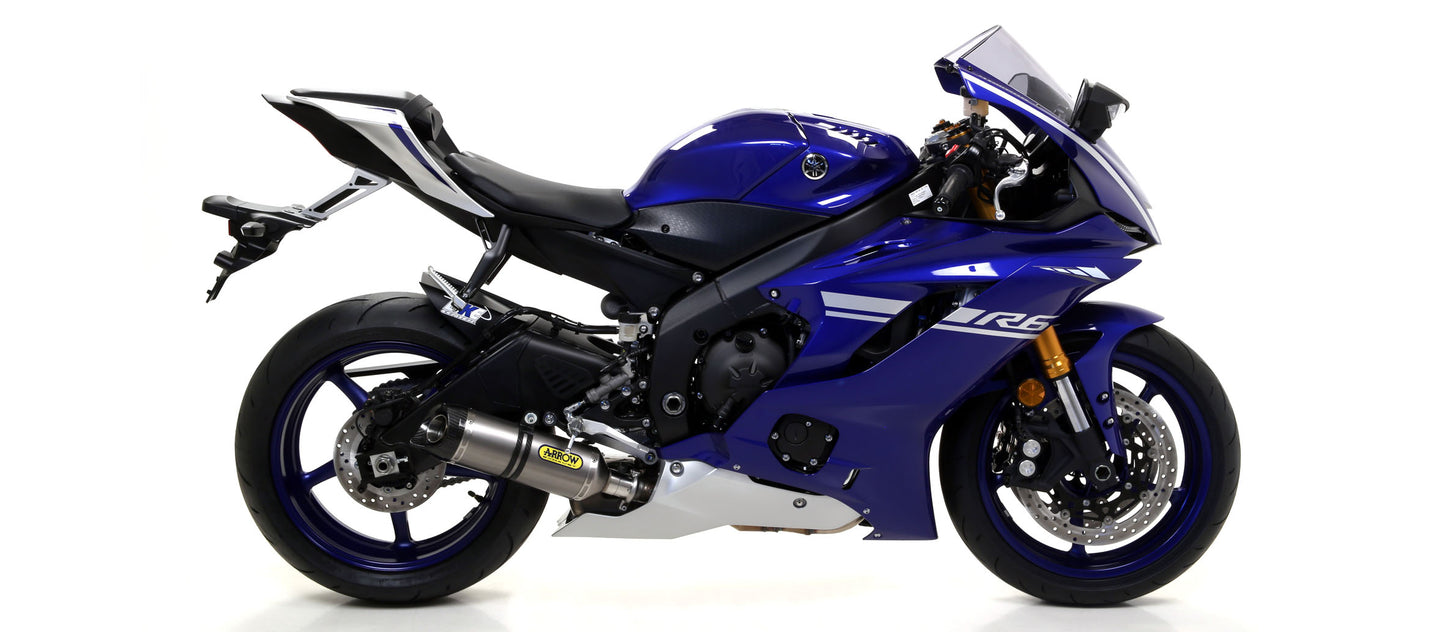 Arrow Exhaust for the Yamaha YZF-R6 2017-2024