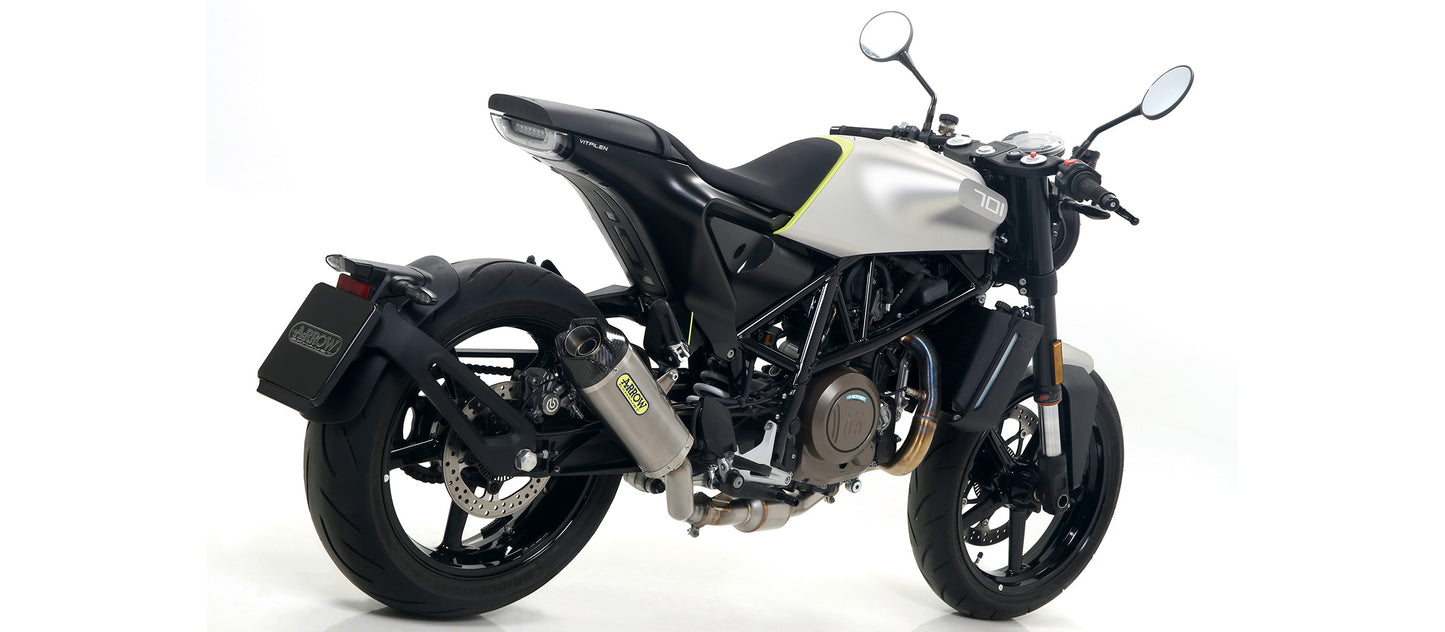 Arrow Exhaust for the Hasqvarna Vitpilen 701 2018/2019