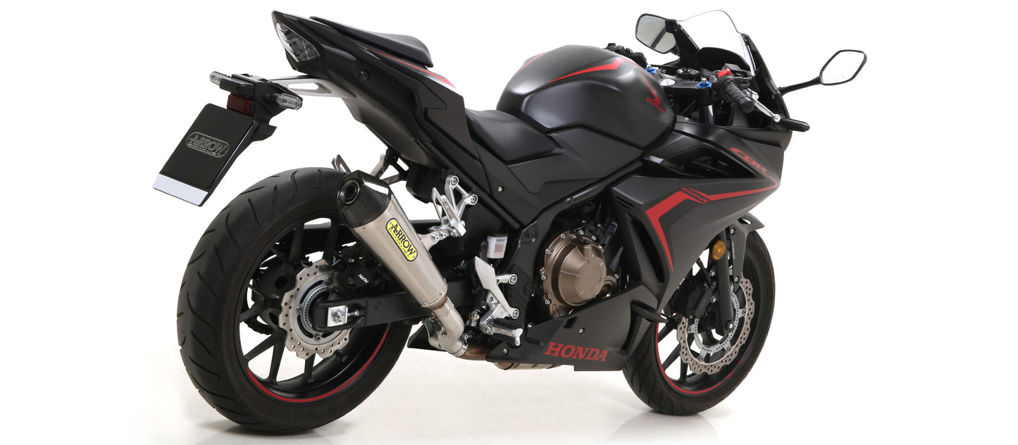 Arrow Exhausts for the Honda CBR 500R 2019-2020