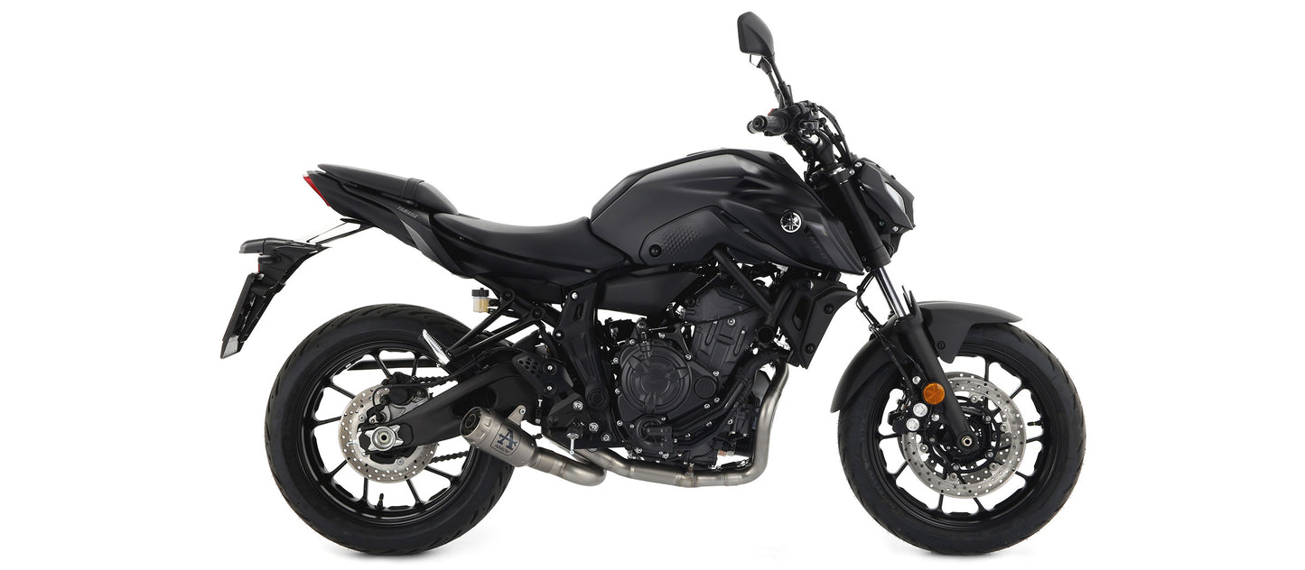 Arrow Exhaust for the Yamaha MT-07 2021