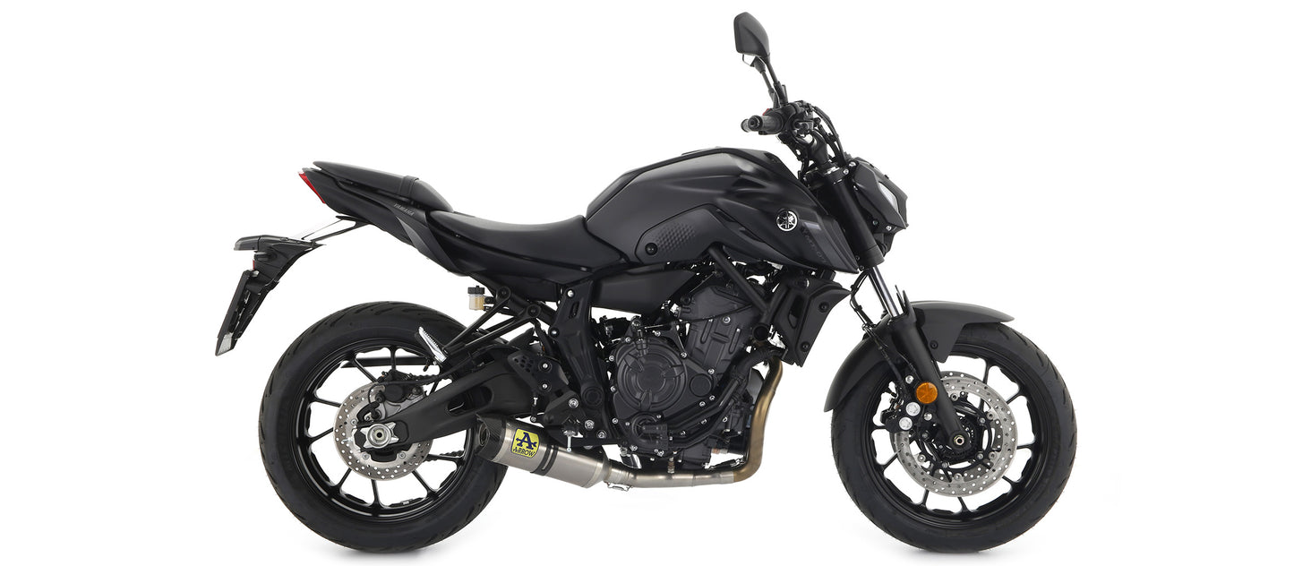 Arrow Exhaust for the Yamaha MT-07 2021