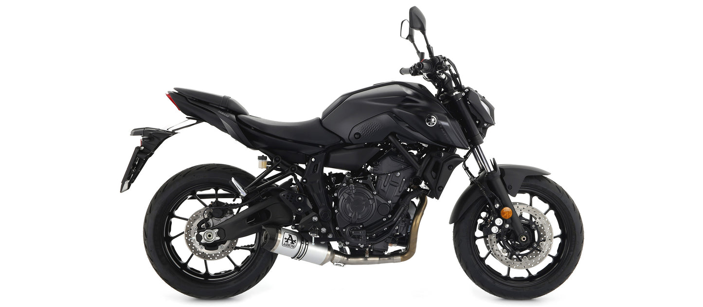 Arrow Exhaust for the Yamaha MT-07 2021