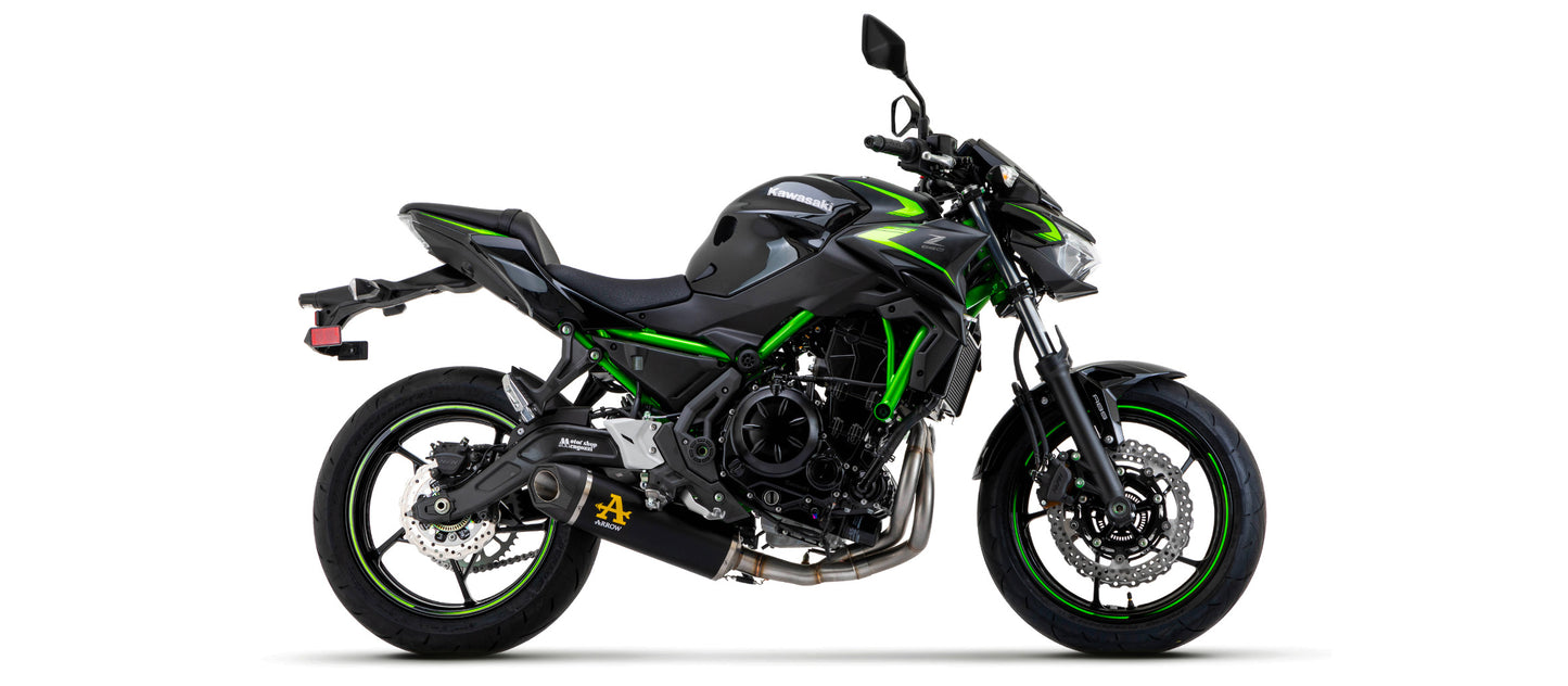 Arrow Exhaust for the Kawasaki Z650 2021-2023